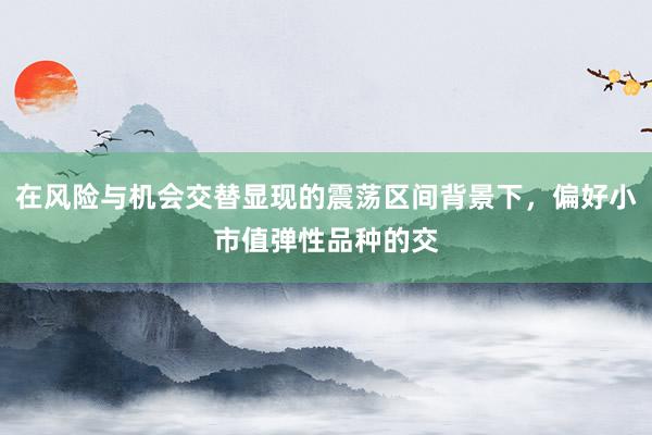 在风险与机会交替显现的震荡区间背景下，偏好小市值弹性品种的交